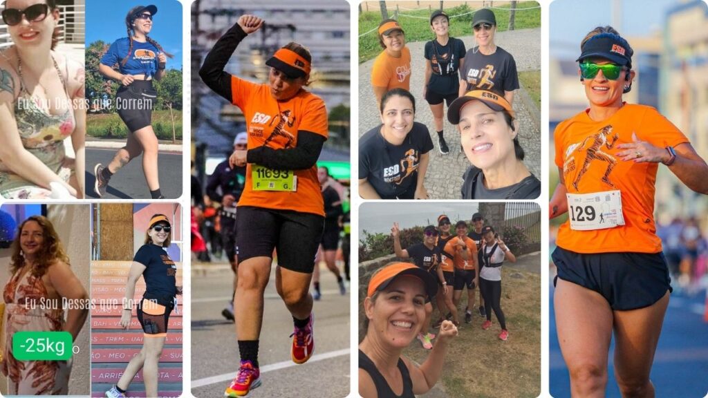 Provas sociais do Programa Eu Sou Dessas que Correm