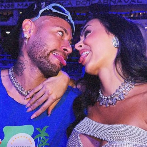 Neymar e Bruna Biancardi no Carnaval no Rio (Foto: Instagram/@neymarjr)